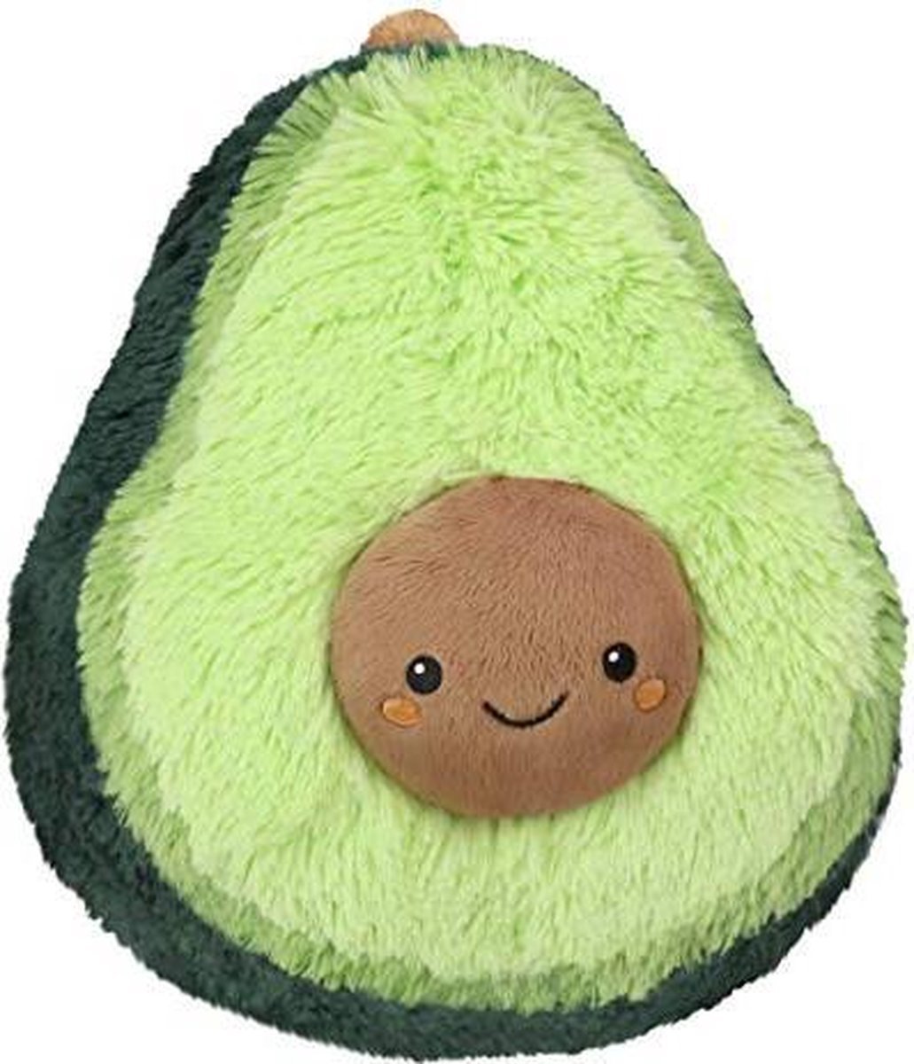 Avocado Pluche Knuffel (Groen) 50 cm {Zachte Fruit Knuffel | Kado | Advocado Plush | Ideaal cadeau voor kinderen jongens meisjes | Knuffeldier Knuffelpop}